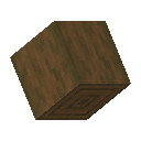 Stripped Spruce Log
