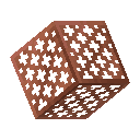 Waxed Copper Grate